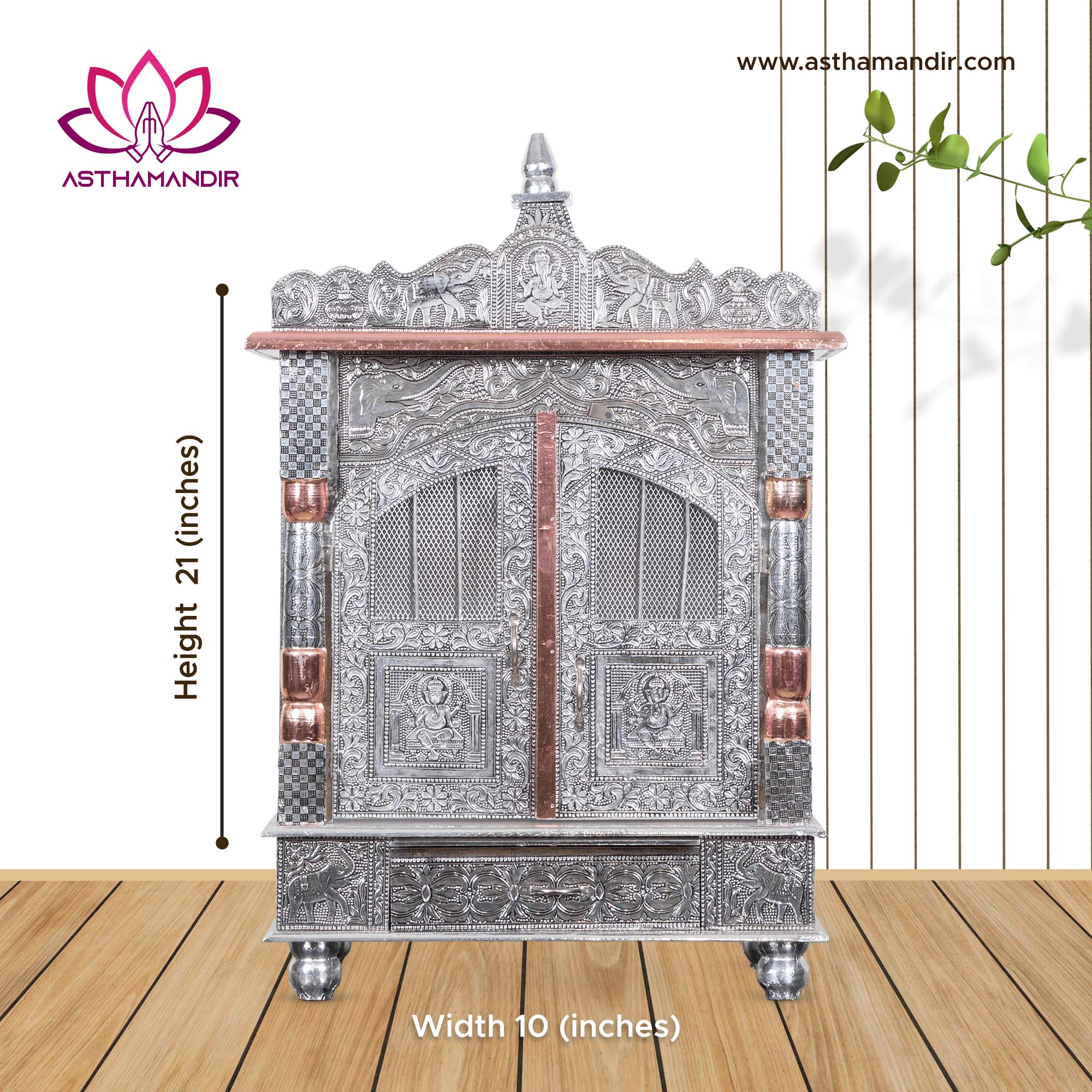 Brilliant Home Designs Oxidized Home Temple